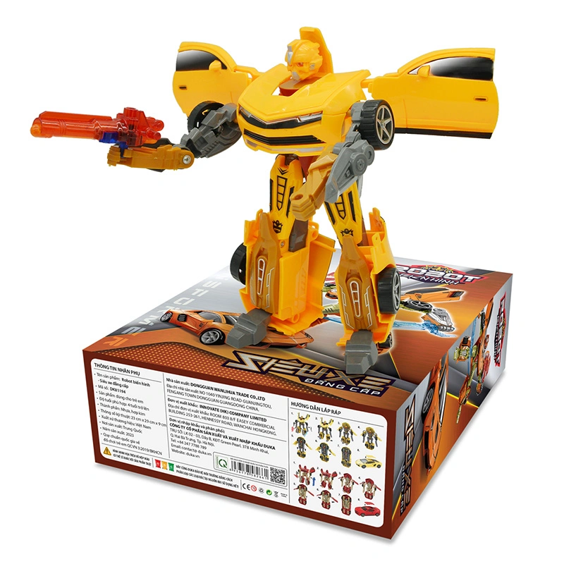 Đồ chơi mô hình robot biến hình siêu xe đẳng cấp CRESTA DK81194 4