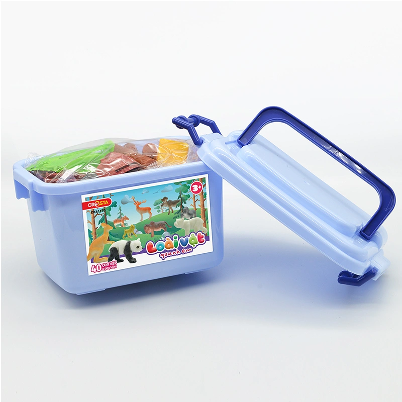 Đồ chơi loài vật quanh em 40 con vật và phụ kiện CRESTA DK81170 2
