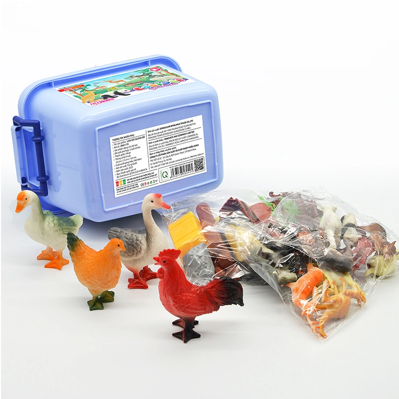 Đồ chơi loài vật quanh em 40 con vật và phụ kiện CRESTA DK81170 3