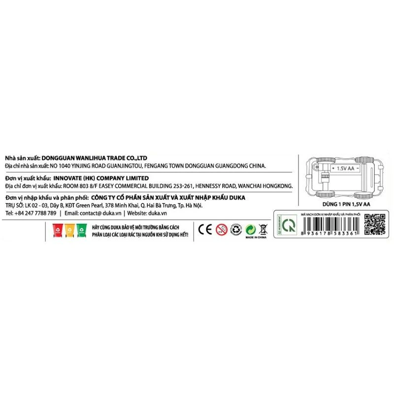 Đồ chơi mô hình đường ray biến hóa CRESTA DK81264 (120 chi tiết) 5