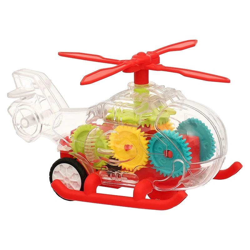 Đồ chơi mô hình máy bay trực thăng trong suốt 3L 3LBHX899-28 - Màu ngẫu nhiên 3