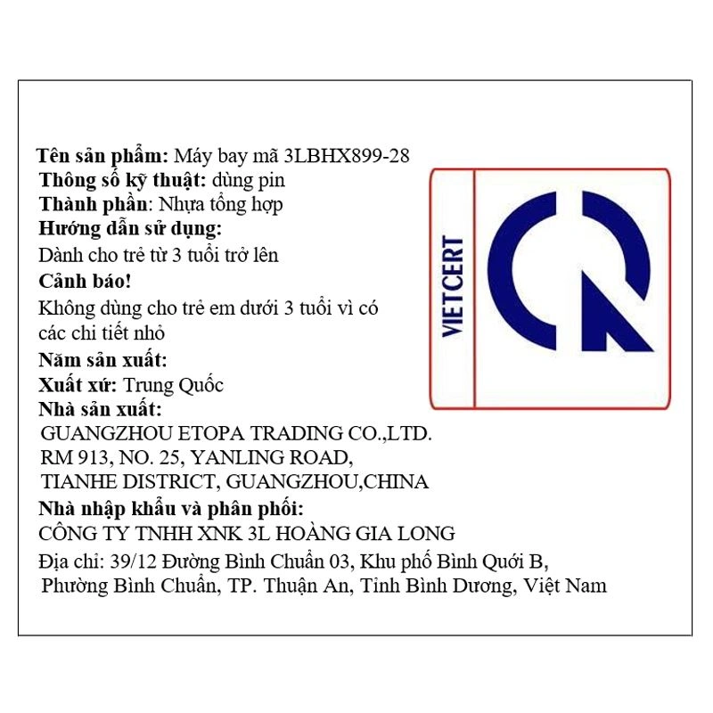 Đồ chơi mô hình máy bay trực thăng trong suốt 3L 3LBHX899-28 - Màu ngẫu nhiên 8