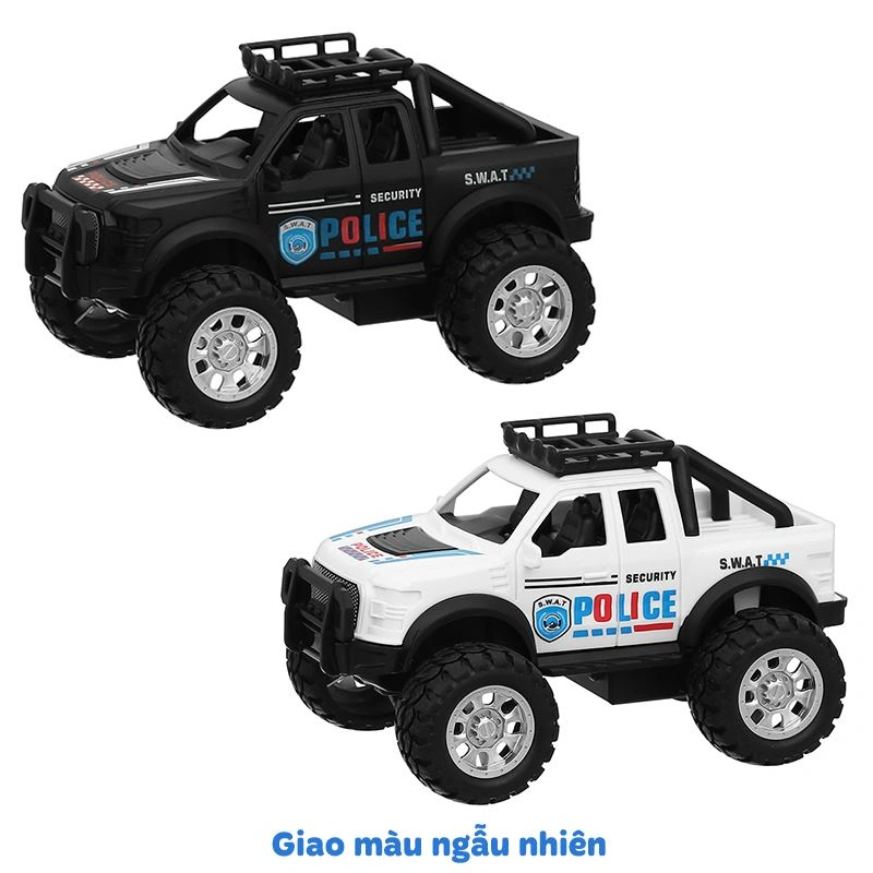Đồ chơi mô hình xe cảnh sát 3L 3L899-63 - Màu ngẫu nhiên 2