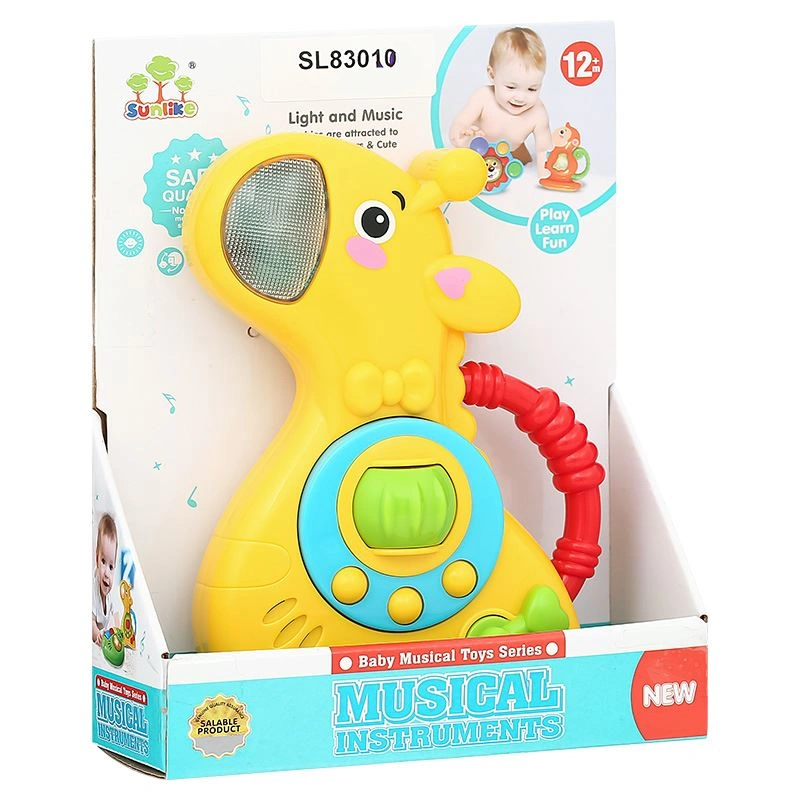 Đồ chơi lục lạc đàn ghi ta con hươu SUNLIKE BABY TOYS SL83010 2