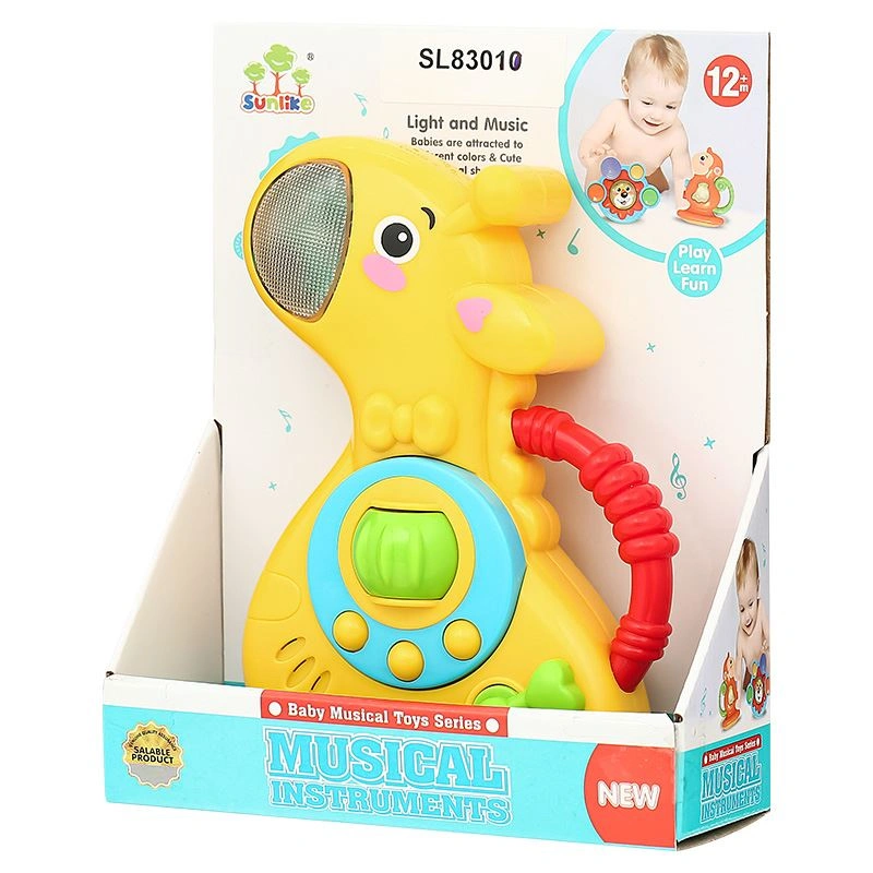 Đồ chơi lục lạc đàn ghi ta con hươu SUNLIKE BABY TOYS SL83010 3