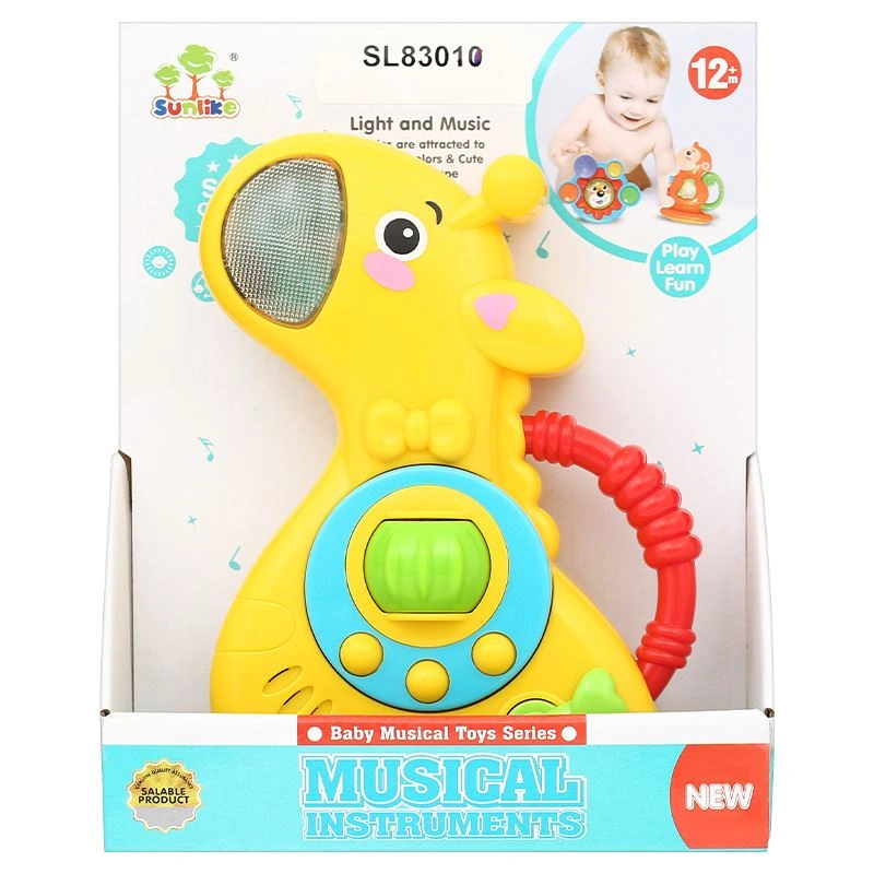 Đồ chơi lục lạc đàn ghi ta con hươu SUNLIKE BABY TOYS SL83010 4