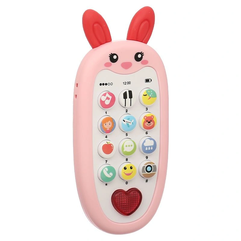 Đồ chơi lục lạc điện thoại thỏ hồng SUNLIKE BABY TOYS SL83024 6