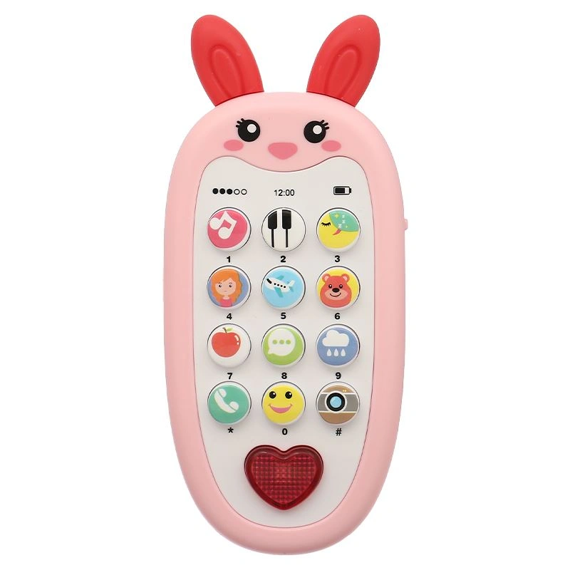 Đồ chơi lục lạc điện thoại thỏ hồng SUNLIKE BABY TOYS SL83024 8