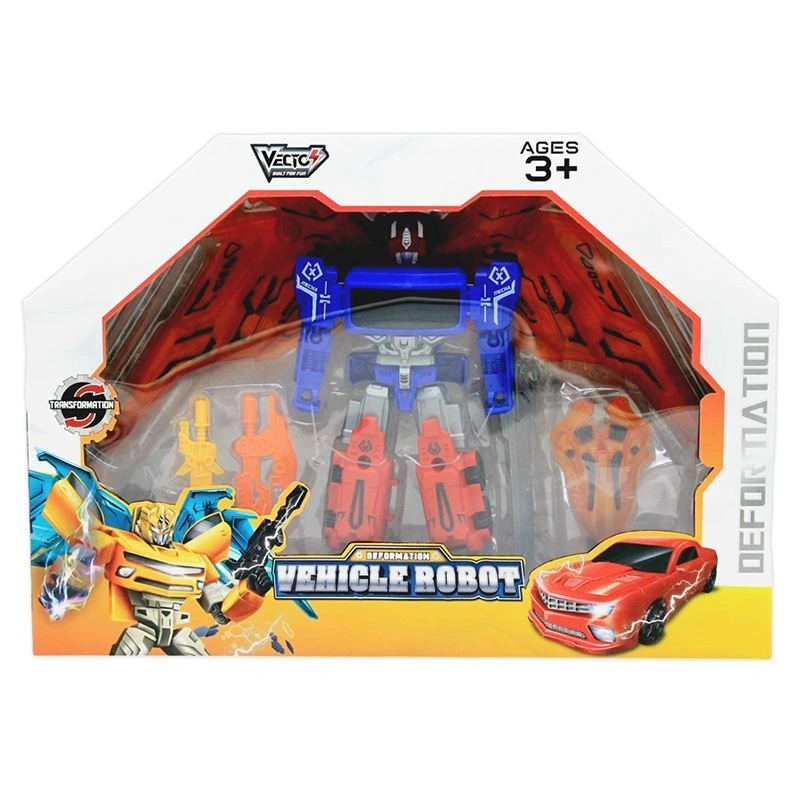 Đồ chơi robot biến hình siêu xe Vecto VT01590/RD 8
