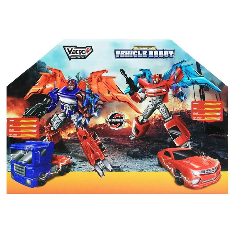 Đồ chơi robot biến hình siêu xe Vecto VT01590/RD 9