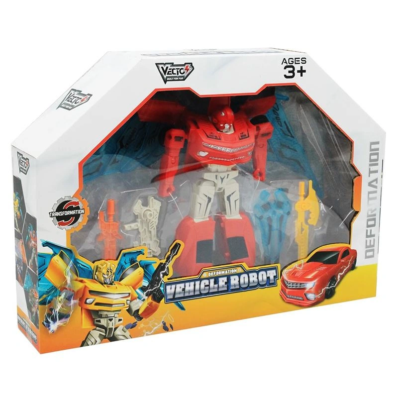 Đồ chơi robot biến hình siêu xe Vecto VT01590/RD 2