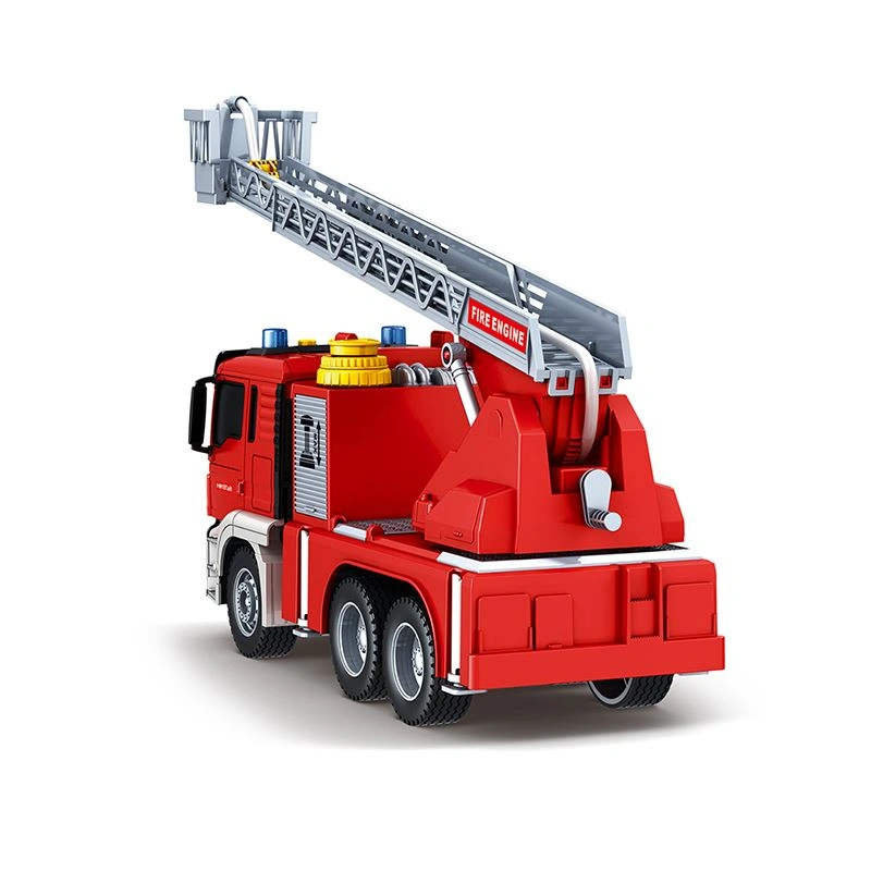 Đồ chơi xe cứu hỏa mô hình có đèn và âm thanh Vecto VT58T 2