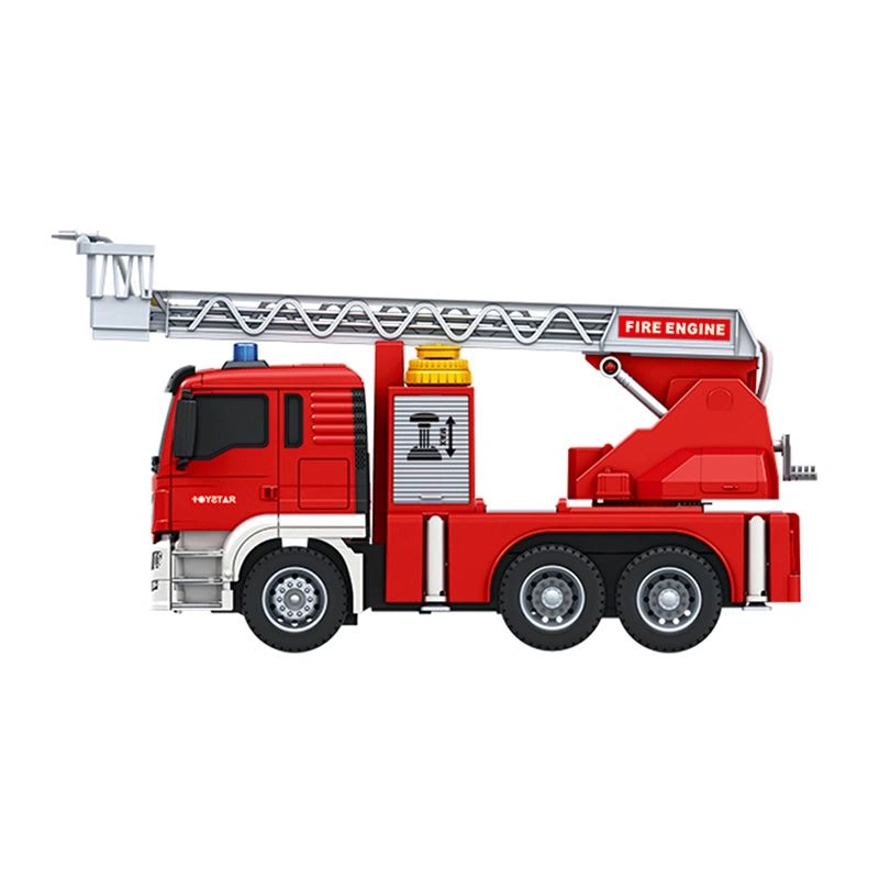 Đồ chơi xe cứu hỏa mô hình có đèn và âm thanh Vecto VT58T 3