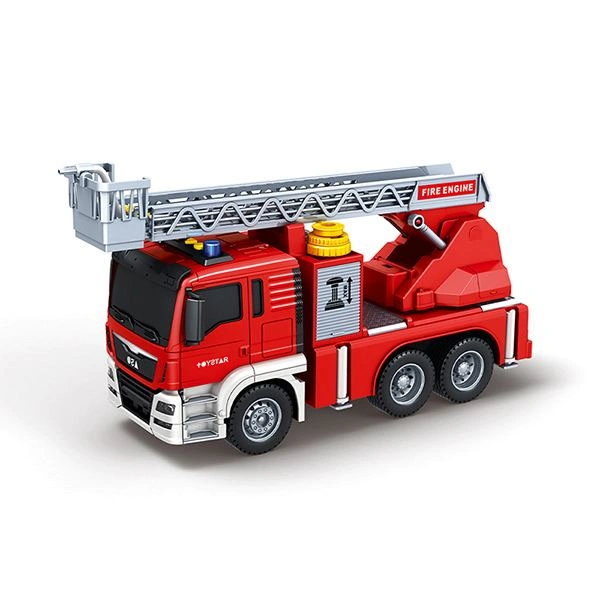 Đồ chơi xe cứu hỏa mô hình có đèn và âm thanh Vecto VT58T 1