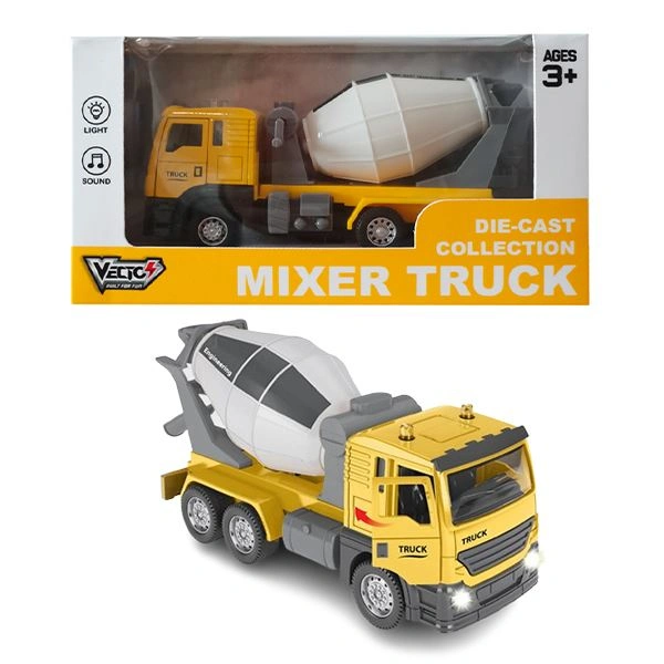 Đồ chơi mô hình xe trộn xi măng có đèn và âm thanh Vecto VT21K
