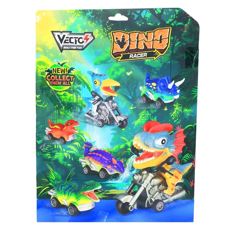 Đồ chơi xe khủng long chạy trớn Vecto VT156-1 (5 chi tiết) 3
