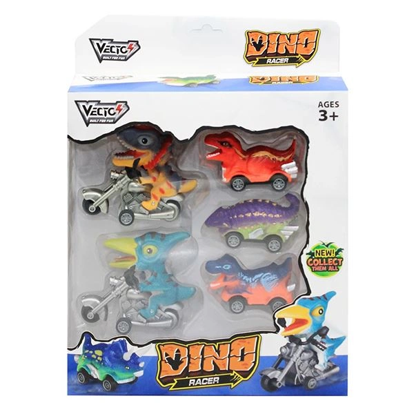 Đồ chơi xe khủng long chạy trớn Vecto VT156-1 (5 chi tiết) 1