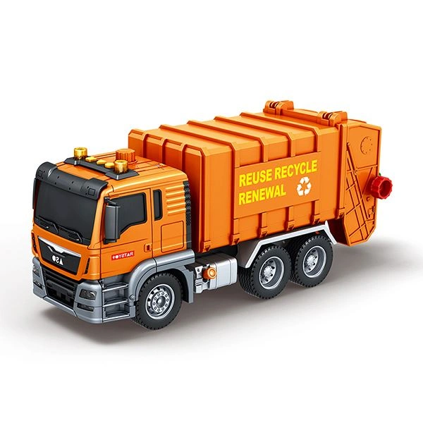 Đồ chơi xe rác mô hình có đèn và âm thanh Vecto VT53T 1