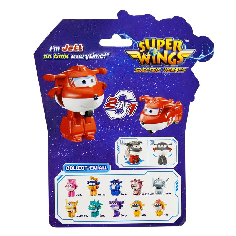Đồ chơi robot biến hình cỡ nhỏ Dizzy khéo léo Superwings YW780040 16