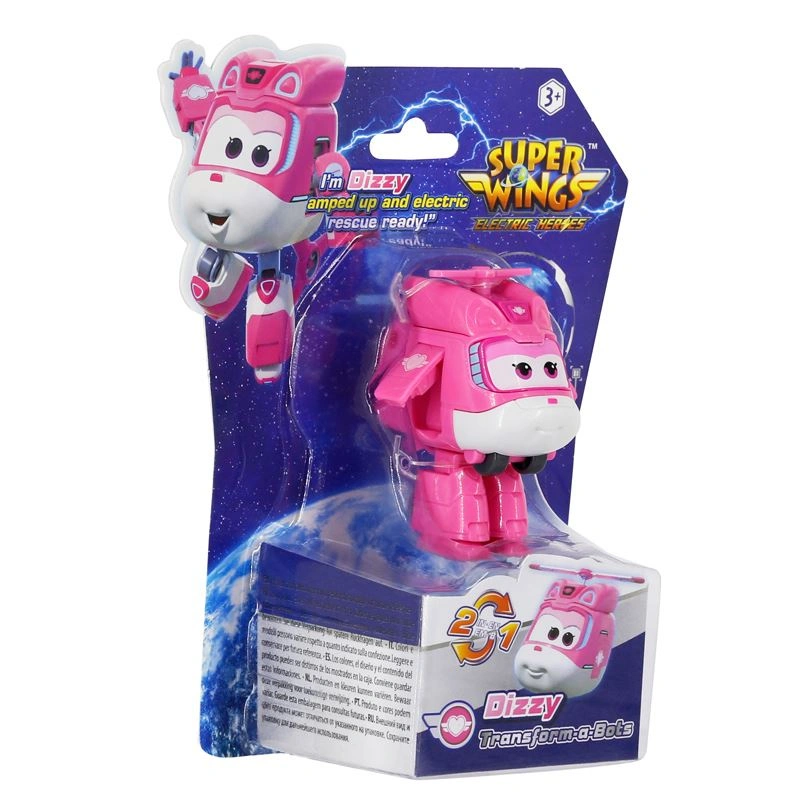 Đồ chơi robot biến hình cỡ nhỏ Dizzy khéo léo Superwings YW780040 2