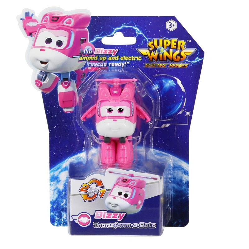 Đồ chơi robot biến hình cỡ nhỏ Dizzy khéo léo Superwings YW780040 3