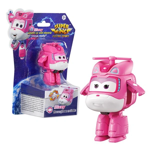 Đồ chơi robot biến hình cỡ nhỏ Dizzy khéo léo Superwings YW780040 1