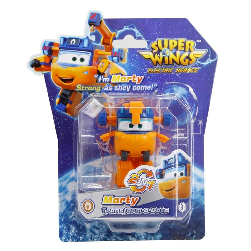 Đồ chơi robot biến hình cỡ nhỏ Dizzy khéo léo Superwings YW780040 21