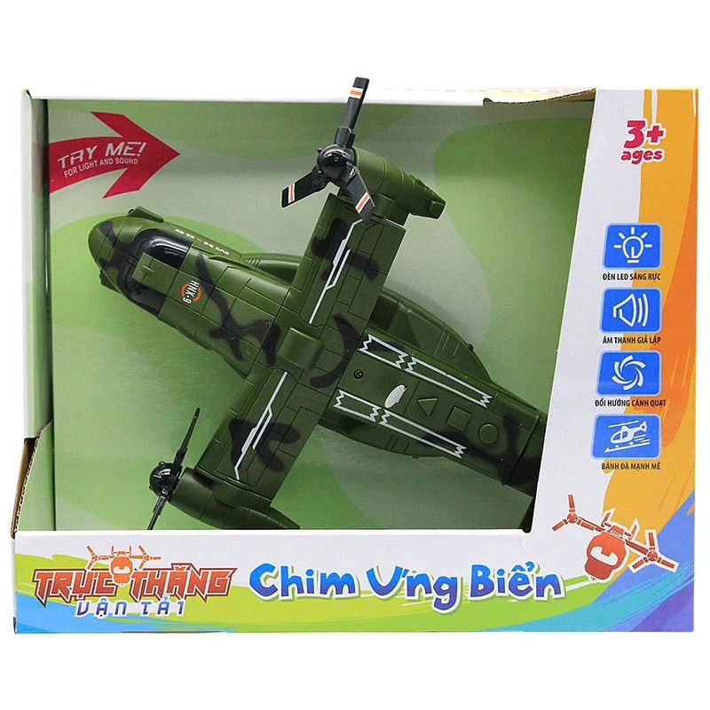 Đồ chơi mô hình trực thăng vận tải chim ưng biển WINKA DK81325 2