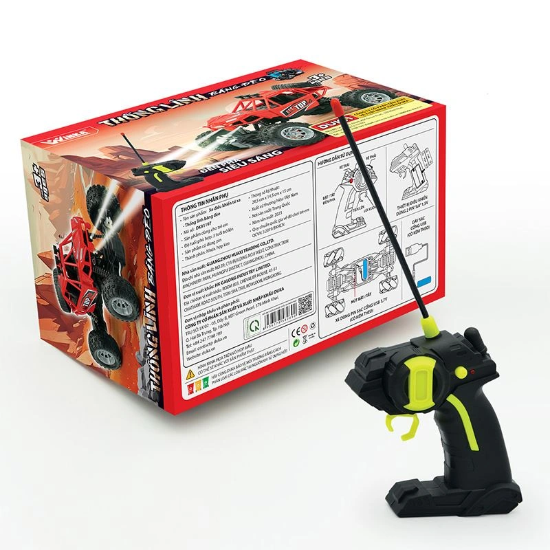 Đồ chơi điều khiển thống lĩnh băng đèo WINKA DK81197 - Màu ngẫu nhiên 3