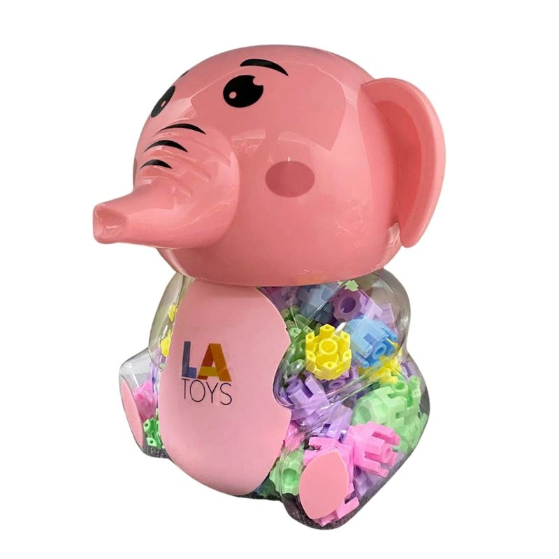 Đồ chơi xếp hình hộp động vật - ống heo tiết kiệm LATOYS LA4368-8 (144 chi tiết) 2