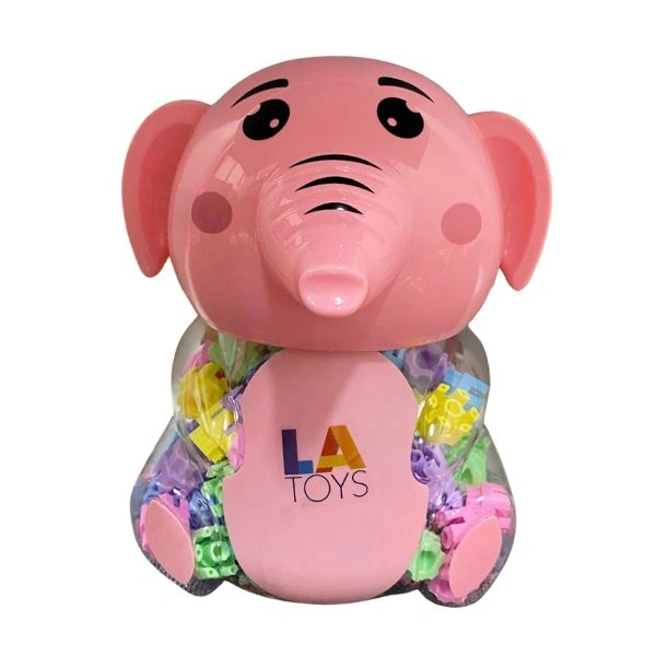 Đồ chơi xếp hình hộp động vật - ống heo tiết kiệm LATOYS LA4368-8 (144 chi tiết) 1