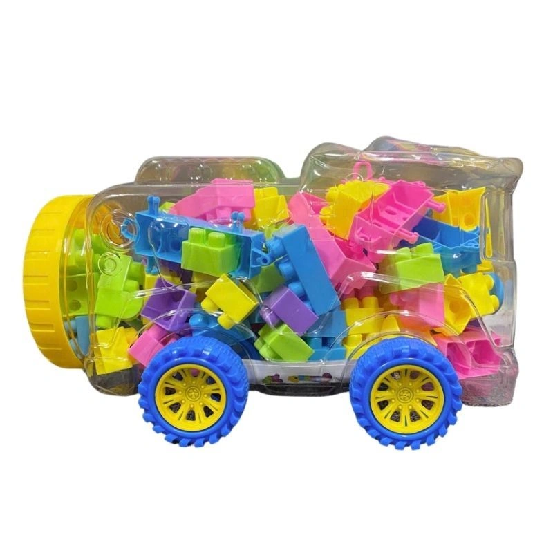 Đồ chơi xếp hình hộp xe tải LATOYS LA3368-15 (80 chi tiết) 11