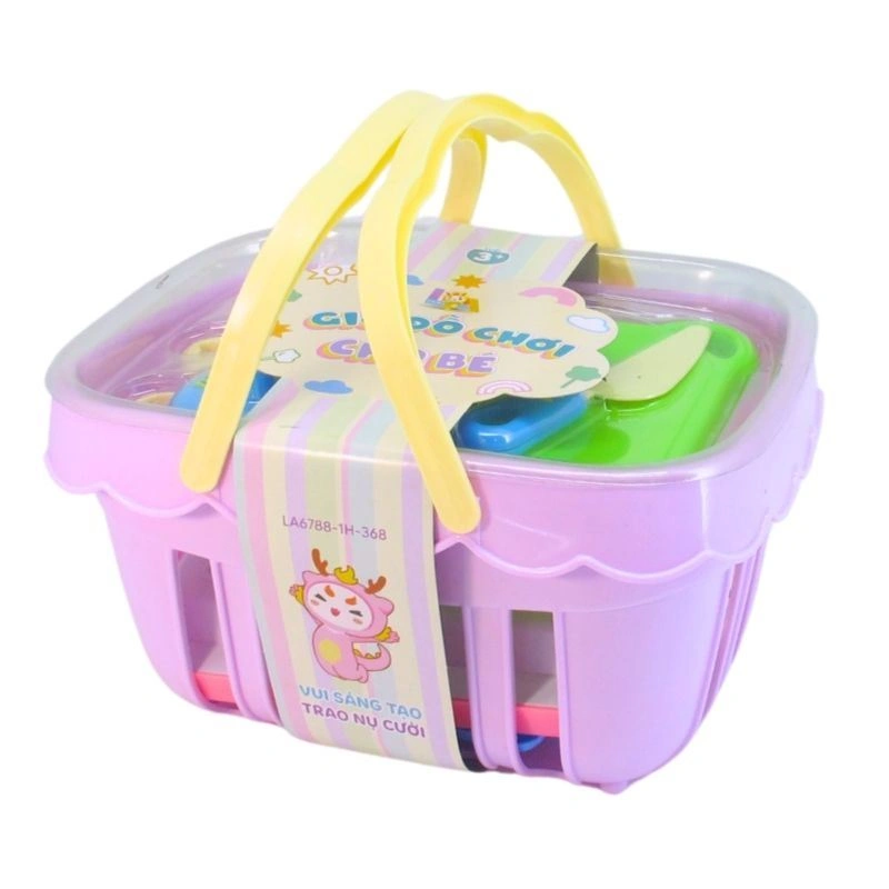 Đồ chơi giỏ dụng cụ nhà bếp LATOYS LA6788-1H-368 (10 chi tiết) 2