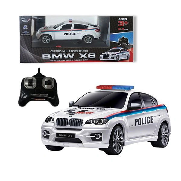 Đồ chơi điều khiển xe cảnh sát BMW X6 Vecto VT2404P/WH 1