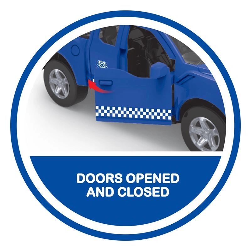 Đồ chơi xe cảnh sát có đèn và âm thanh Vecto VT31K 4