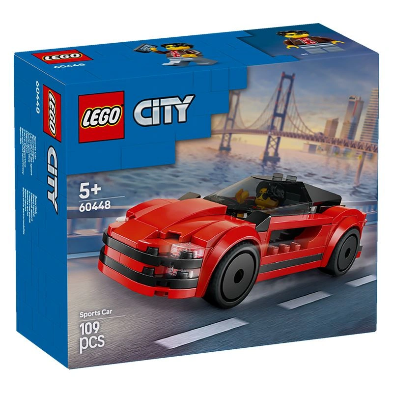 Đồ chơi lắp ráp xe thể thao Lego City 60448 (109 chi tiết) 2