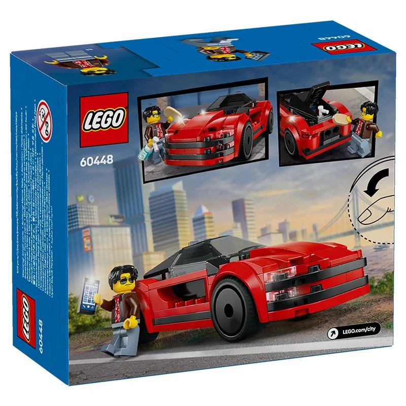 Đồ chơi lắp ráp xe thể thao Lego City 60448 (109 chi tiết) 3