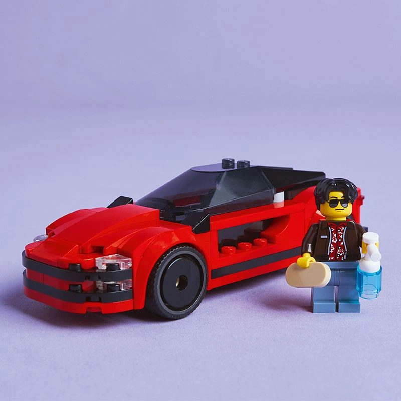 Đồ chơi lắp ráp xe thể thao Lego City 60448 (109 chi tiết) 7