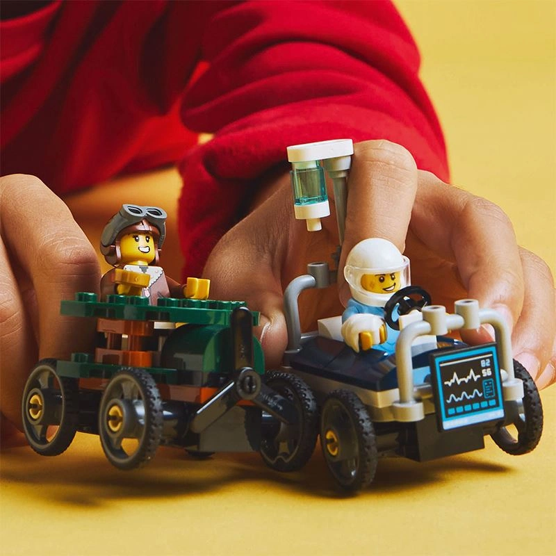 Đồ chơi lắp ráp bộ đôi máy bay và xe cấp cứu di động Lego City 60459 (70 chi tiết) 11