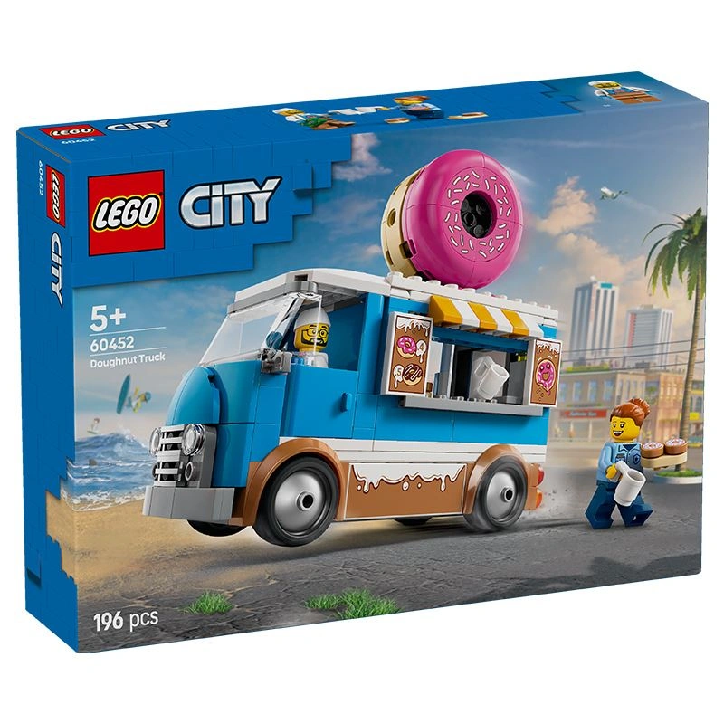 Đồ chơi lắp ráp xe bánh donut di động Lego City 60452 (196 chi tiết) 2