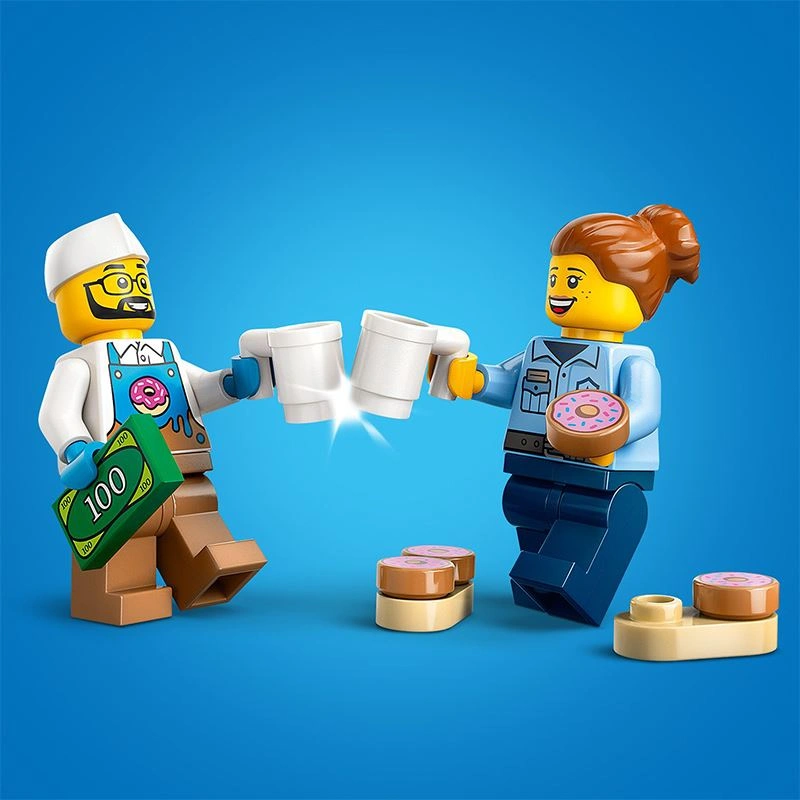 Đồ chơi lắp ráp xe bánh donut di động Lego City 60452 (196 chi tiết) 8