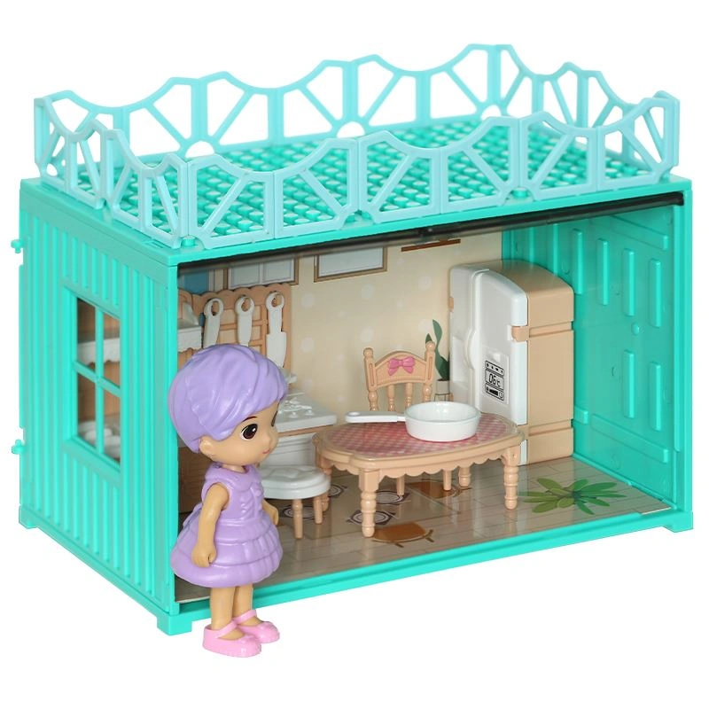 Đồ chơi ngôi nhà búp bê không gian phòng ngủ HappyTime 0588-55 32