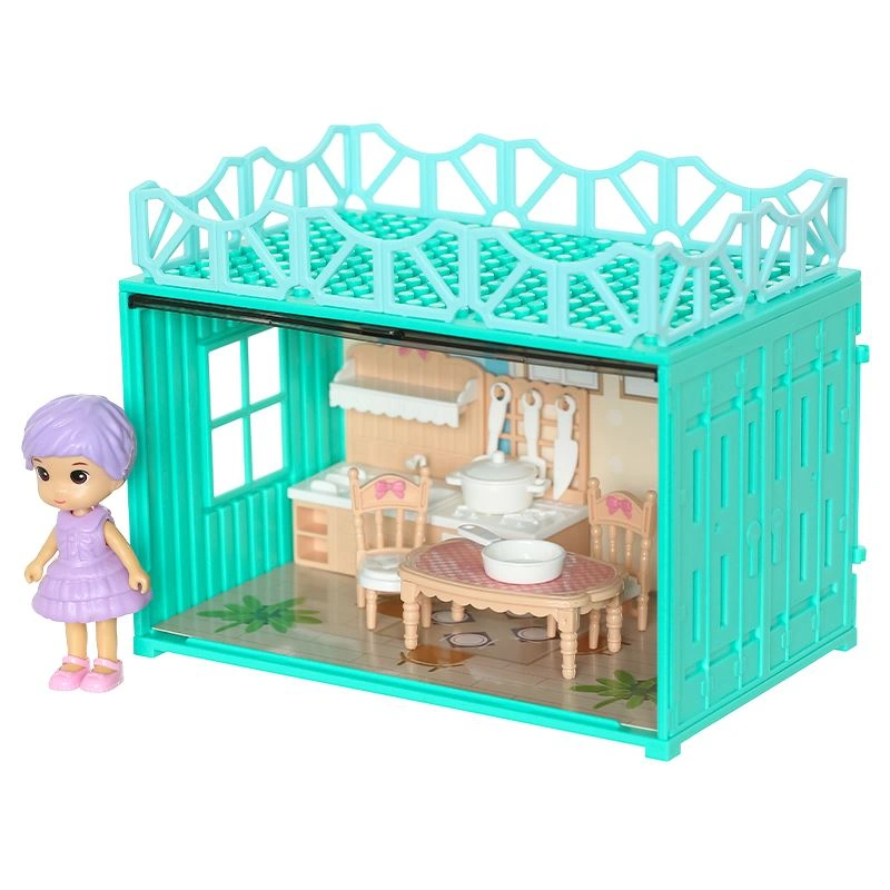 Đồ chơi ngôi nhà búp bê không gian phòng ngủ HappyTime 0588-55 33