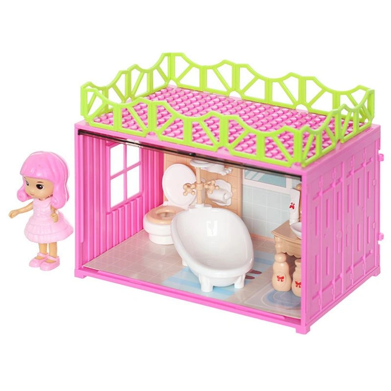 Đồ chơi ngôi nhà búp bê không gian phòng ngủ HappyTime 0588-55 46