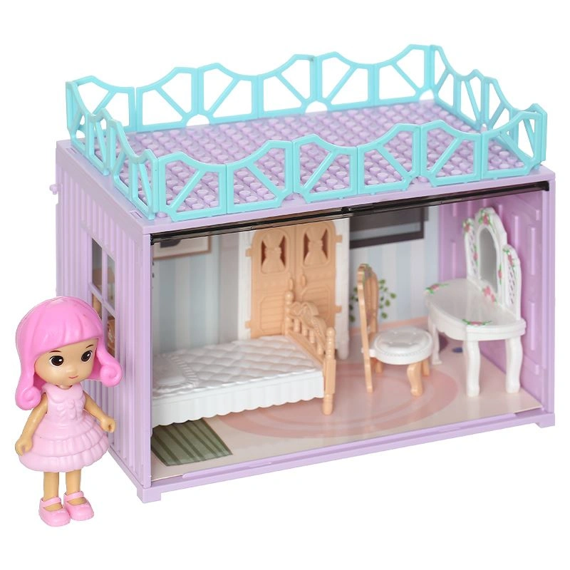 Đồ chơi ngôi nhà búp bê không gian phòng ngủ HappyTime 0588-55 6