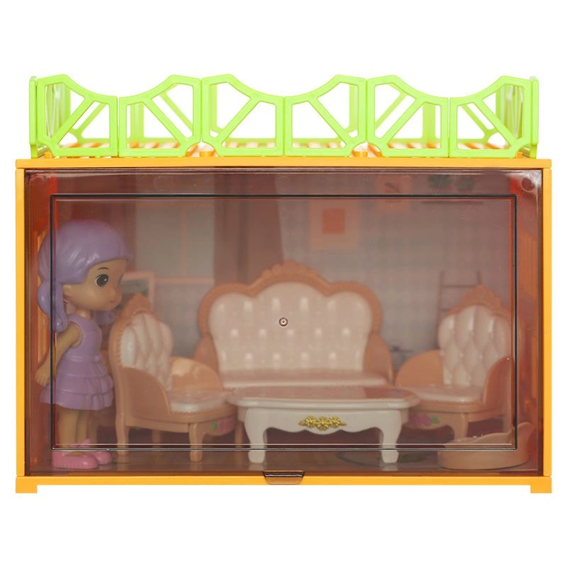 Đồ chơi ngôi nhà búp bê không gian phòng ngủ HappyTime 0588-55 25