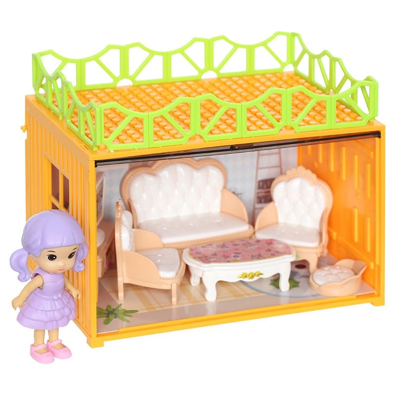 Đồ chơi ngôi nhà búp bê không gian phòng ngủ HappyTime 0588-55 19