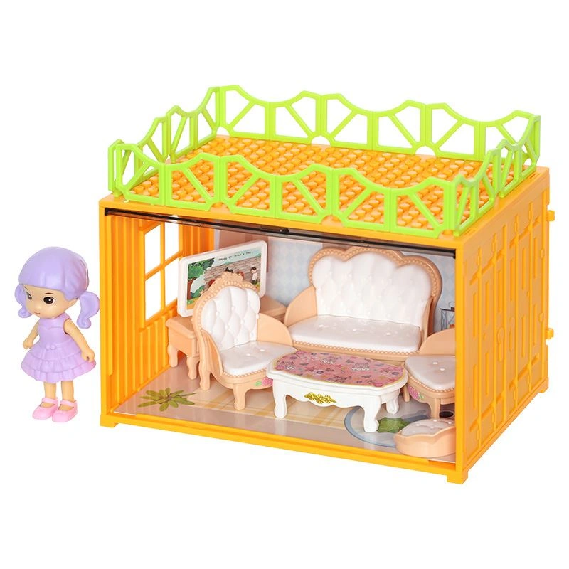 Đồ chơi ngôi nhà búp bê không gian phòng ngủ HappyTime 0588-55 20