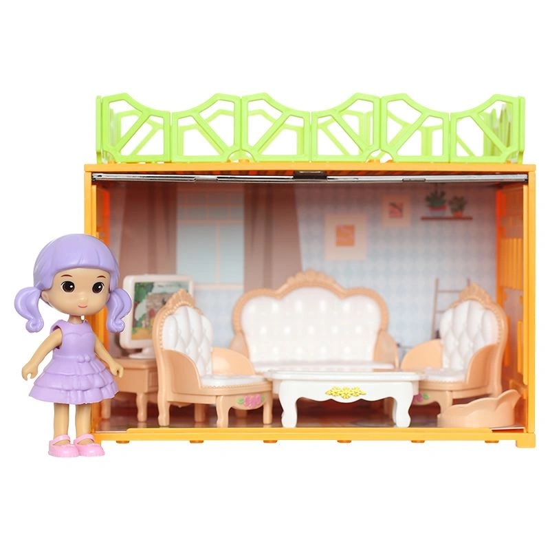 Đồ chơi ngôi nhà búp bê không gian phòng ngủ HappyTime 0588-55 21