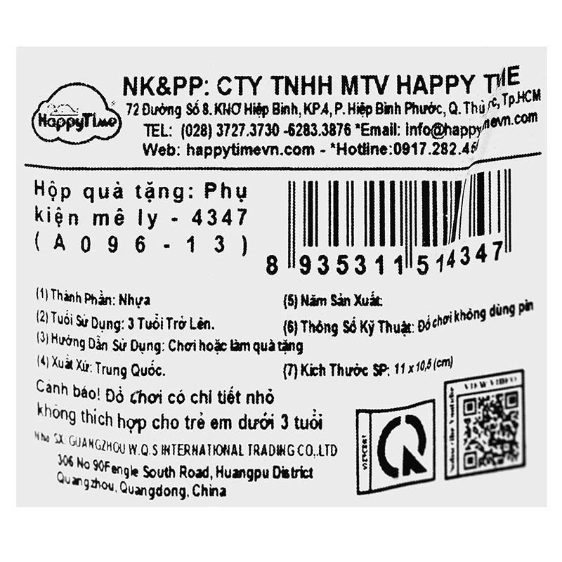 Đồ chơi hộp phụ kiện vòng tay HappyTime A096-13 - Mẫu ngẫu nhiên 7